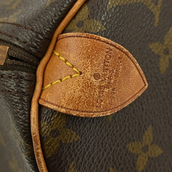 LOUIS VUITTON MONOGRAM SPEEDY 40 DUFFLE HANDBAG M41522 VI884 NQ02260 BN02 - Picture 5 of 10